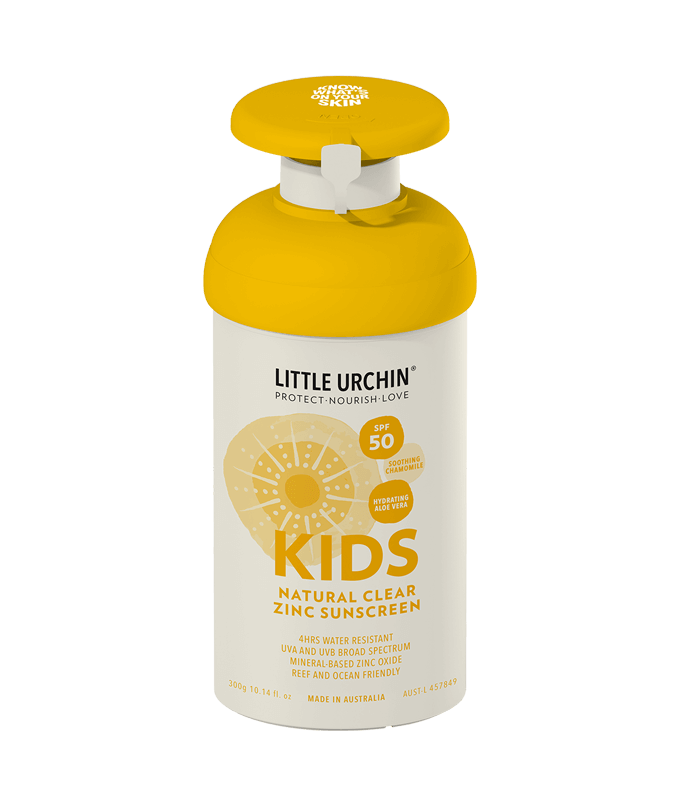 KIDS NATURAL CLEAR ZINC SUNSCREEN SPF 50, 300ML