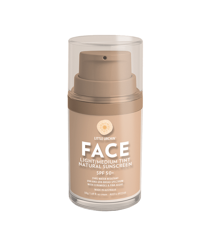NATURAL FACE LIGHT-MEDIUM TINT SPF 50+, 50G