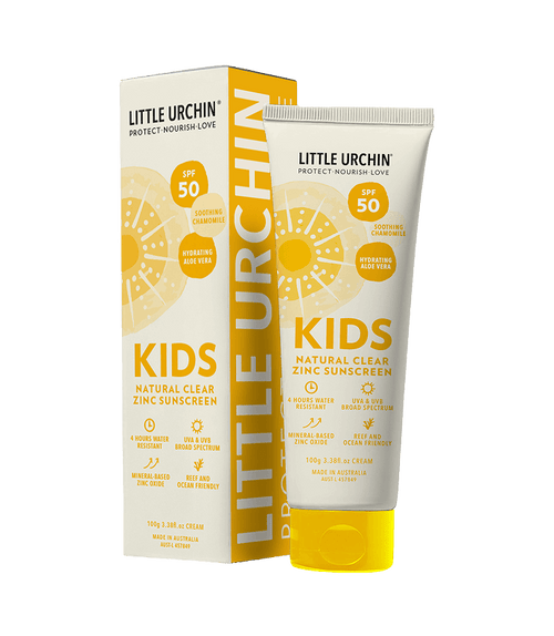 KIDS NATURAL CLEAR ZINC SUNSCREEN SPF 50, 100g