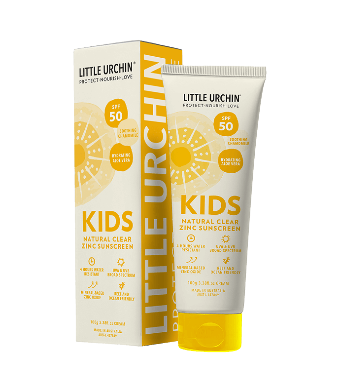 KIDS Natural Clear Zinc Sunscreen SPF 50, 100g
