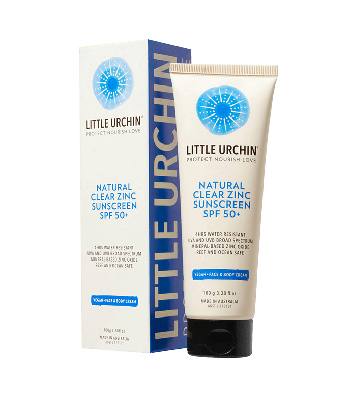 Natural Clear Zinc Sunscreen SPF 50+, 100g